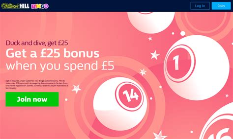 lucky numbers bingo william hill